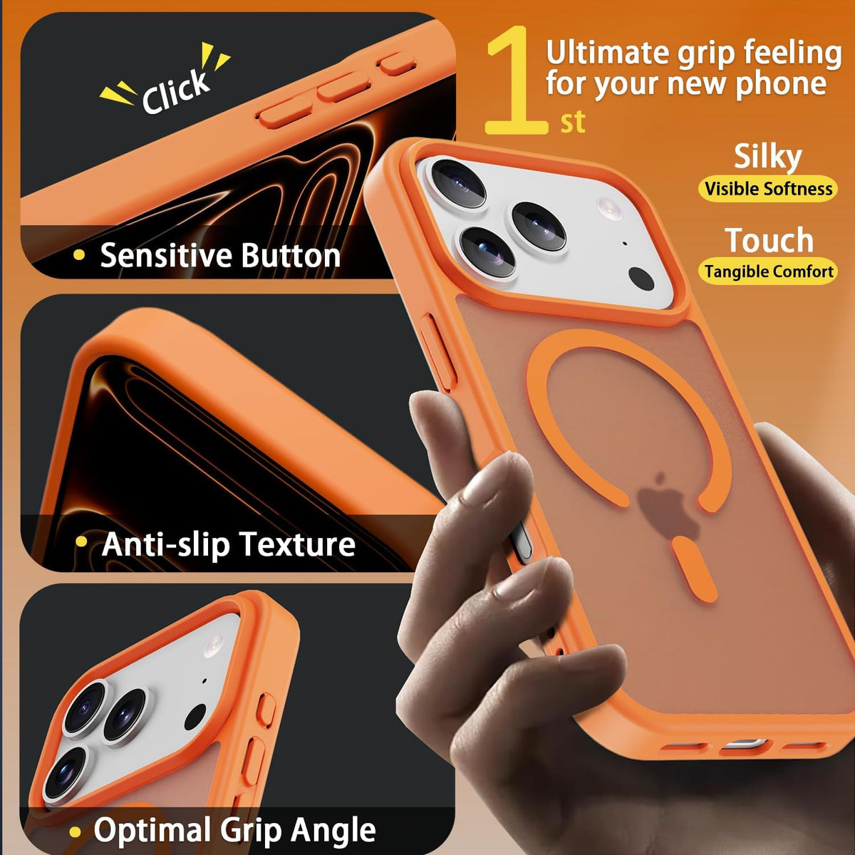 Magnetic MagSafe Case for iPhone 17 Pro / 18 Pro