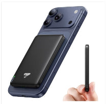 Slim Magnetic Wireless Power Bank 5000mAh for iPhone 12–17 Series